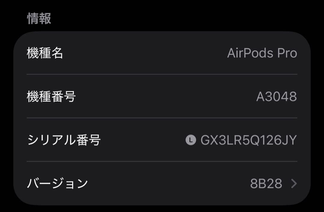 Apple AirPods Pro 第2世代 USB-C 両耳 [73]