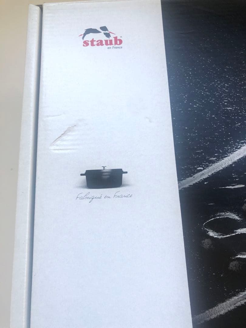 こたそら【新品】ストウブ スノークリスタル ホワイト 24cm