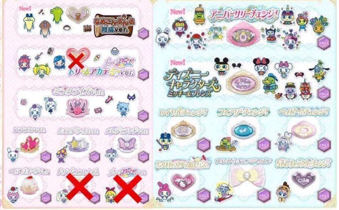 【訳あり】たまごっちスマホ A46 みーつ 4u、Ps、ID、IDL