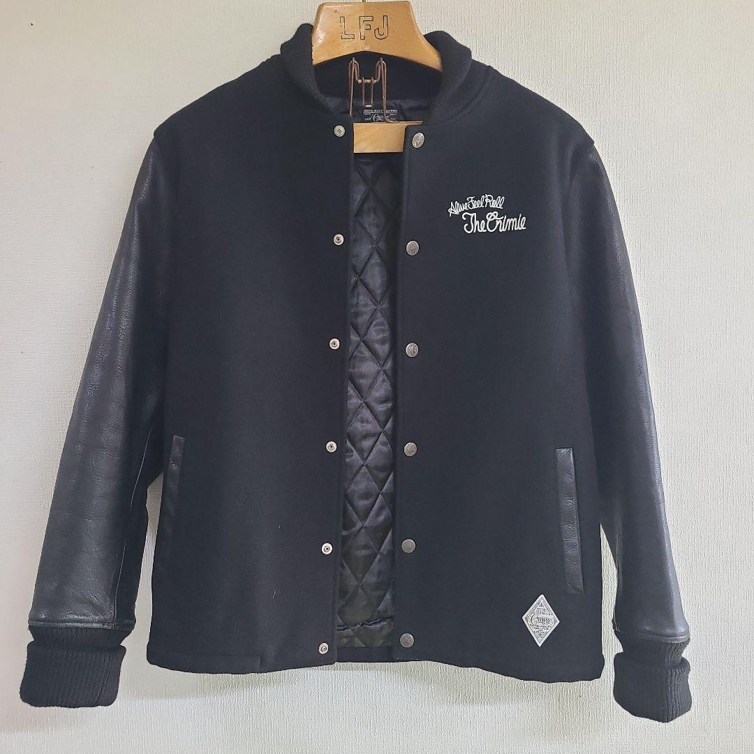 The crime クライミー スタジャン ファラオジャケット XL 美品 黒