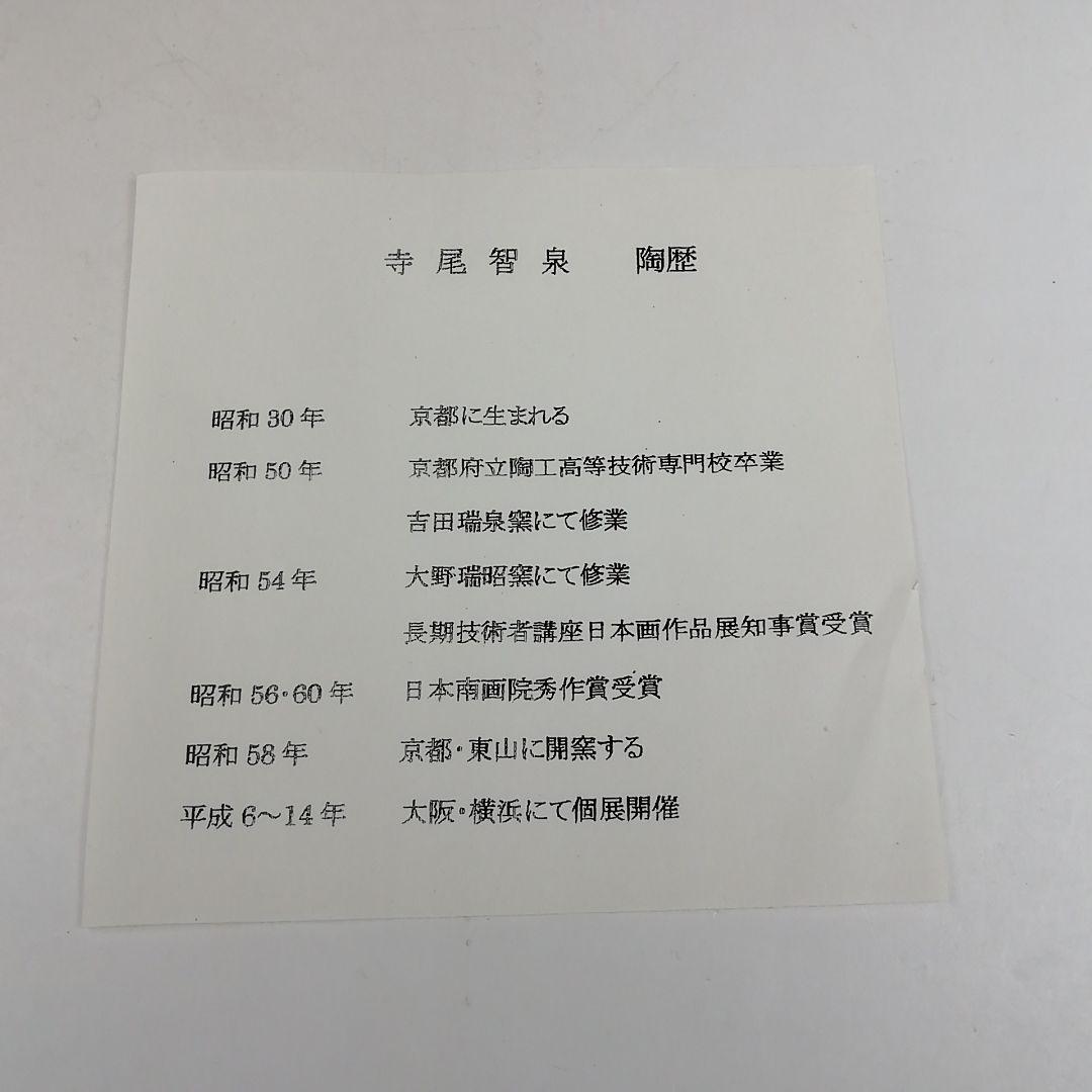 Ｗ１６４　茶碗　『竹虎に雲龍』『寺尾智泉 造』　共箱　抹茶碗　茶道具