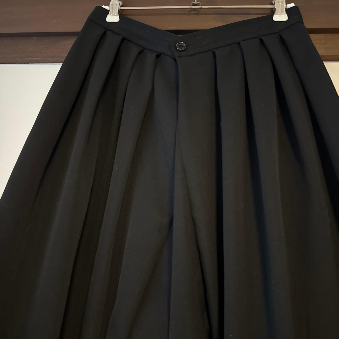 コムデギャルソンコムデギャルソン　ガウチョパンツ（黒）