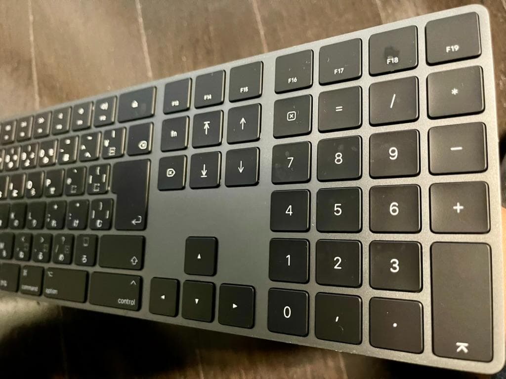 美品AppleMagicKeyboard(テンキー) (JIS) スペースグレイ
