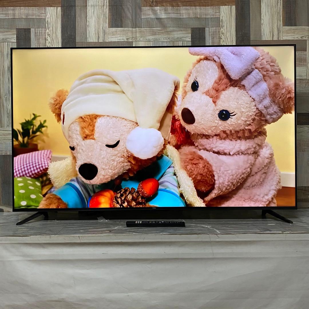 全国送料込❣️去年購入TCL 58P635 4K液晶スマートテレビ4Kチューナー