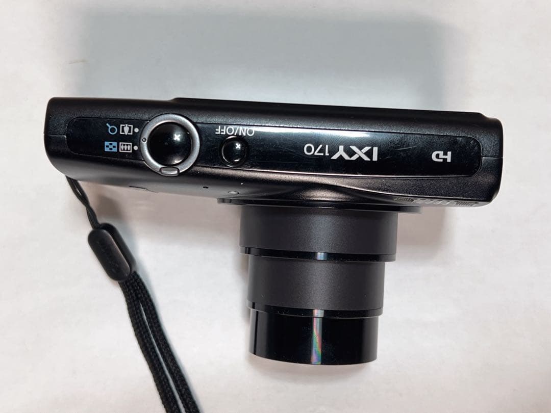 Canon IXY 170 コンパクトデジタルカメラ 本体　ブラック