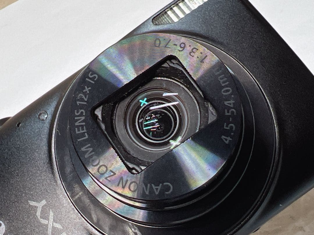 Canon IXY 170 コンパクトデジタルカメラ 本体　ブラック