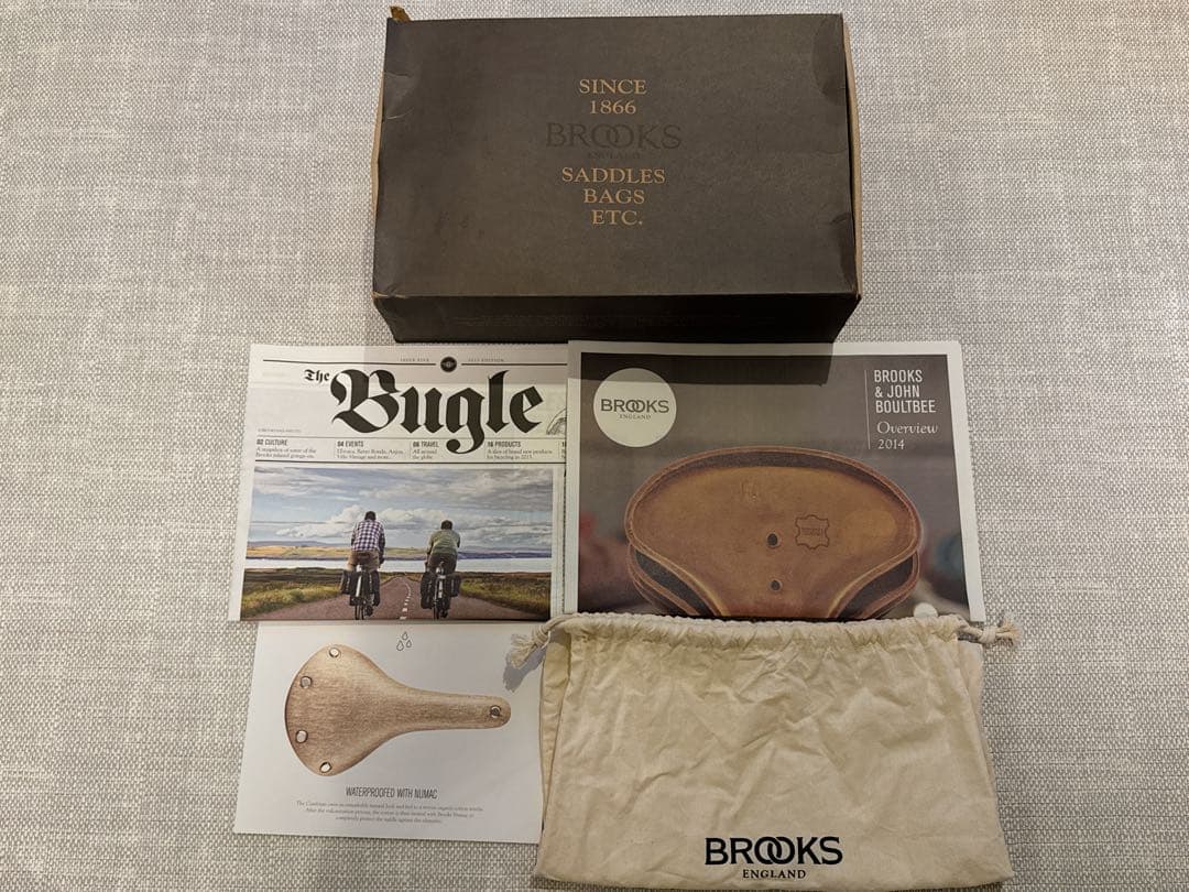 BROOKS ブルックス スワロー B15 クローム 黒 レザーサドル 革サドル