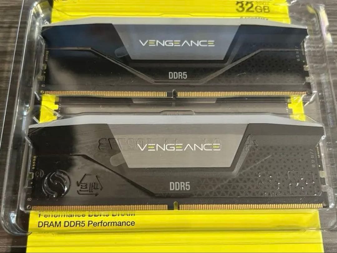 CORSAIR DDR5 VENGEANCE RGB 32GB 16GB×2枚