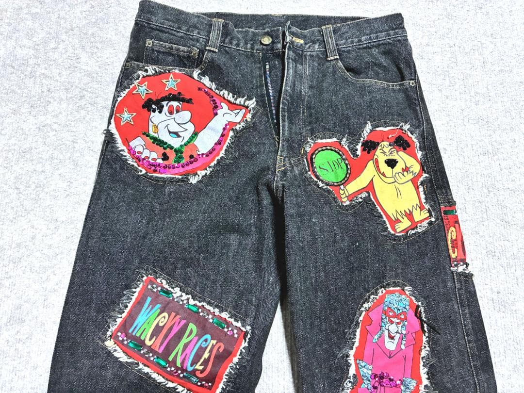 FICCE(フィッチェ) ヨシユキコニシ チキチキマシン ブラックデニム 美品