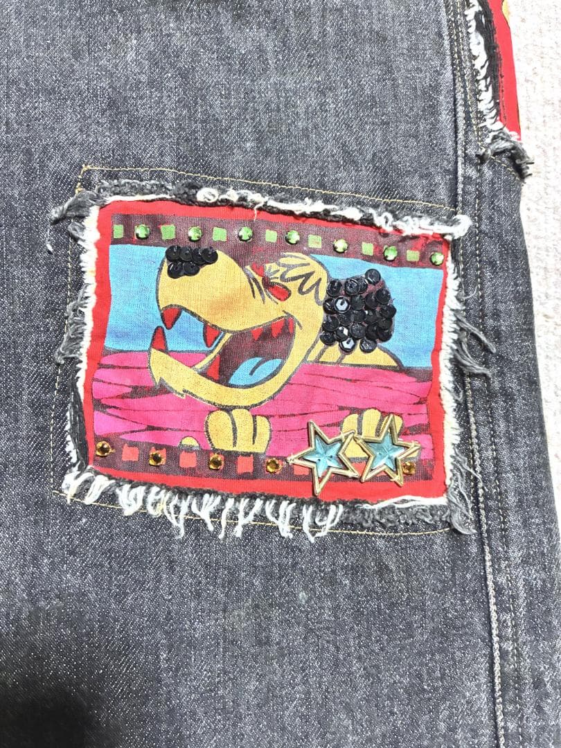 FICCE(フィッチェ) ヨシユキコニシ チキチキマシン ブラックデニム 美品