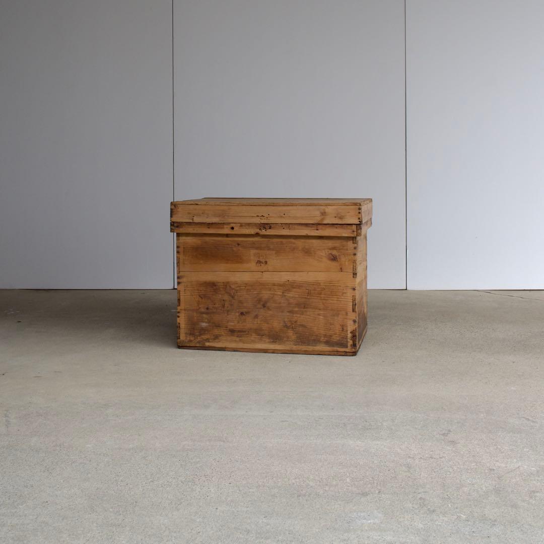 茶箱　レトロ　アルミケース