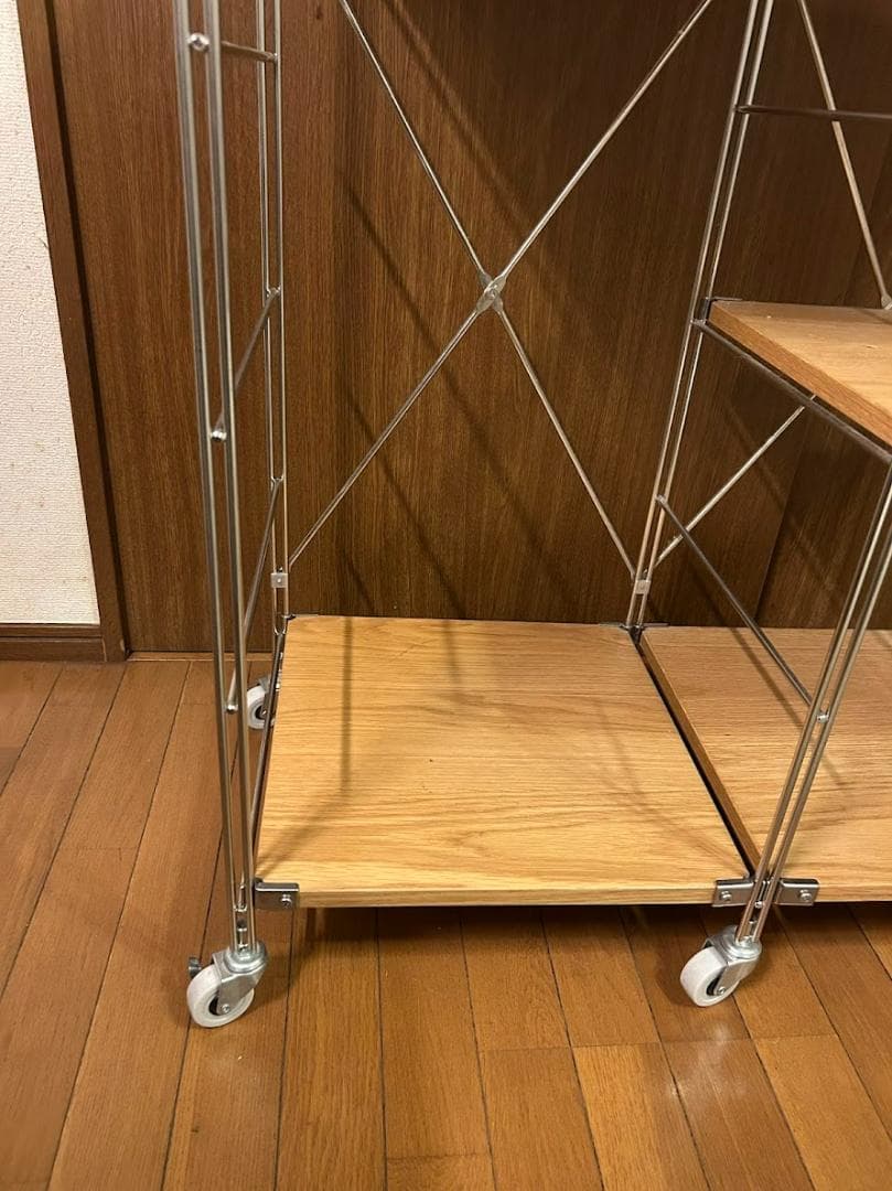 無印良品　ステンレスユニットシェルフ（目黒区まで引き取りに来て頂ける方のみ）