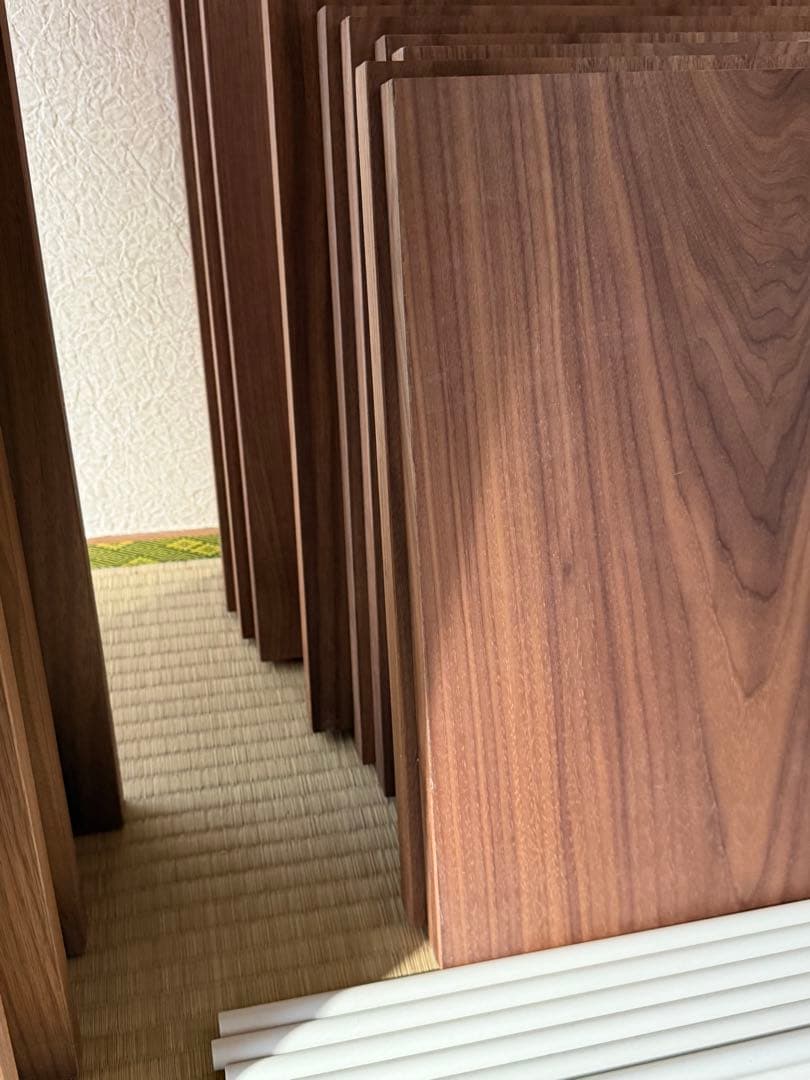 【美品】無印良品 スタッキングシェルフ セット・　ウォールナット