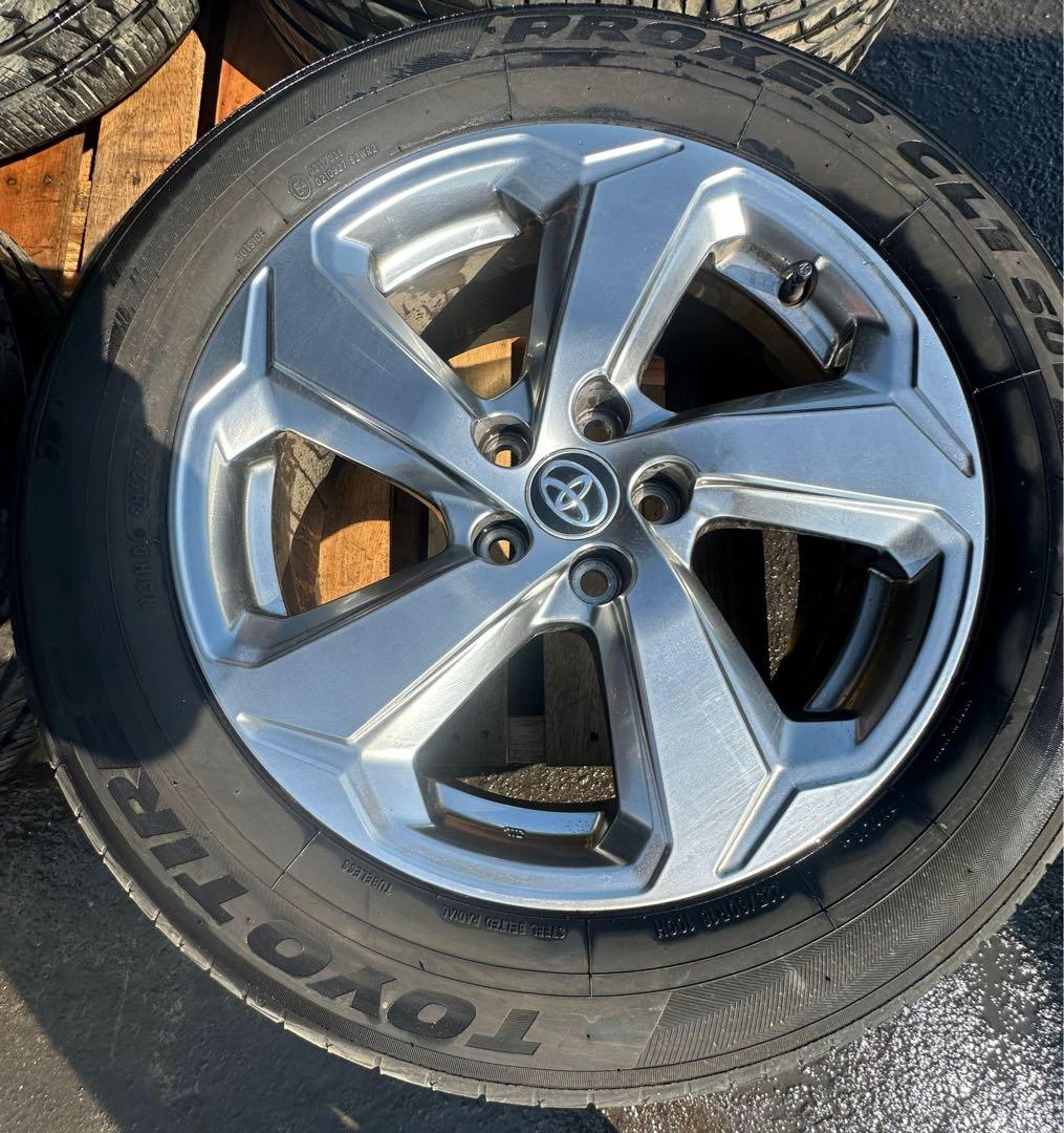 トヨタ純正 RAV4 Gグレード アルミホイール・タイヤ 4本セット