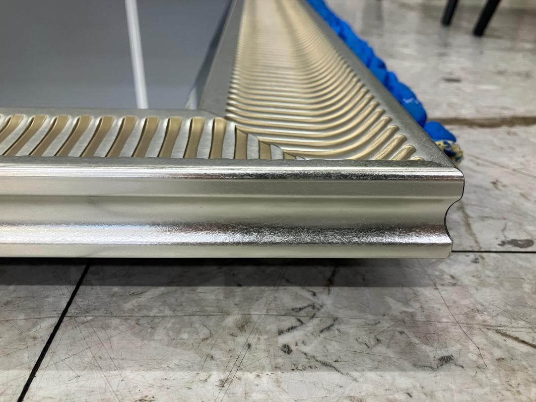 IKEA ミラー SONGE シルバー