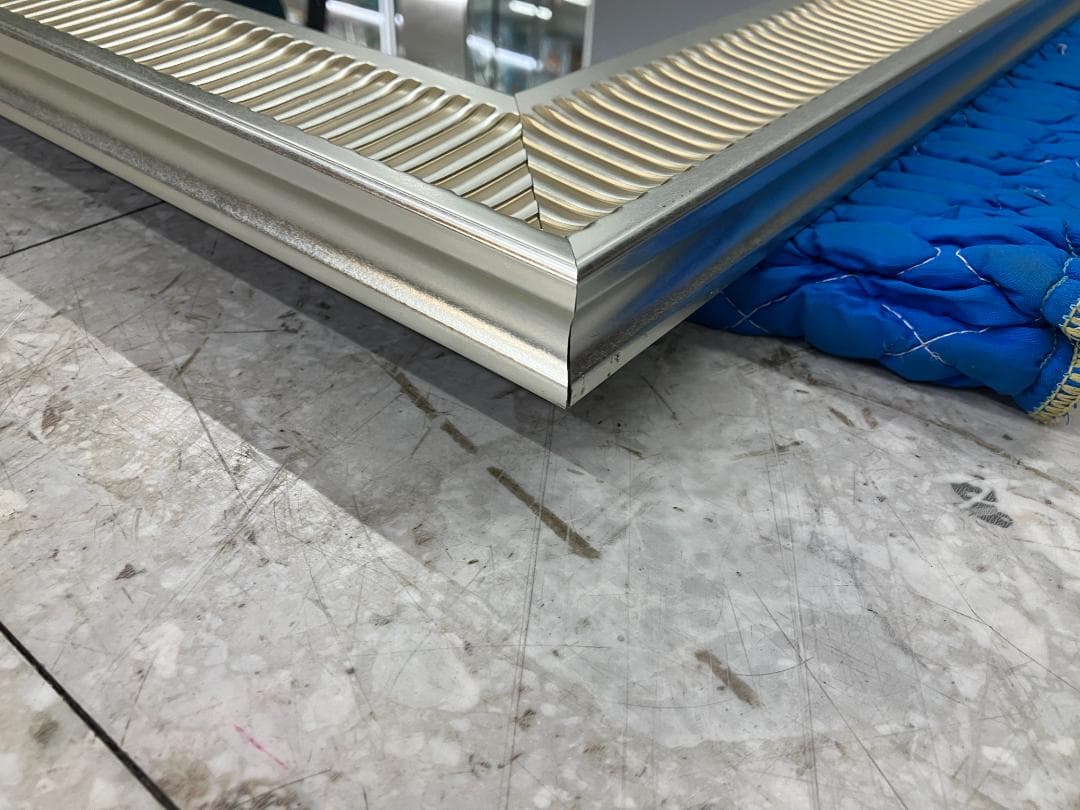 IKEA ミラー SONGE シルバー