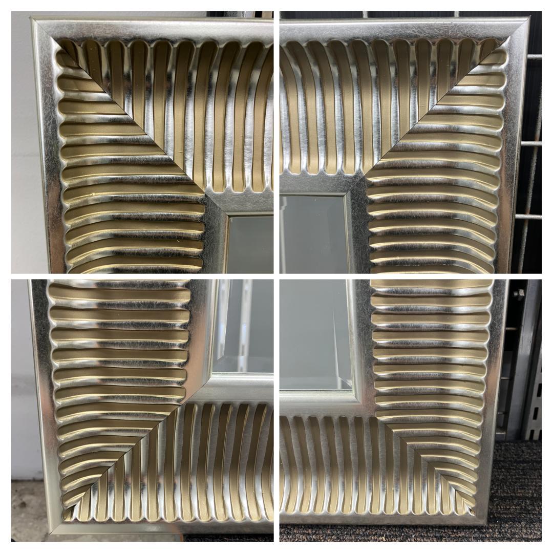 IKEA ミラー SONGE シルバー