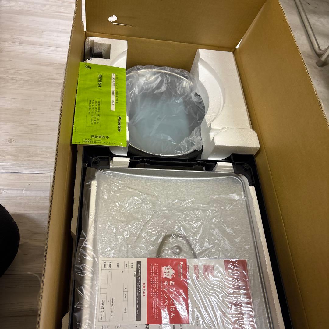 【未使用品】IHホットプレート 専用プレート 鍋付き KZ-HP2000-K