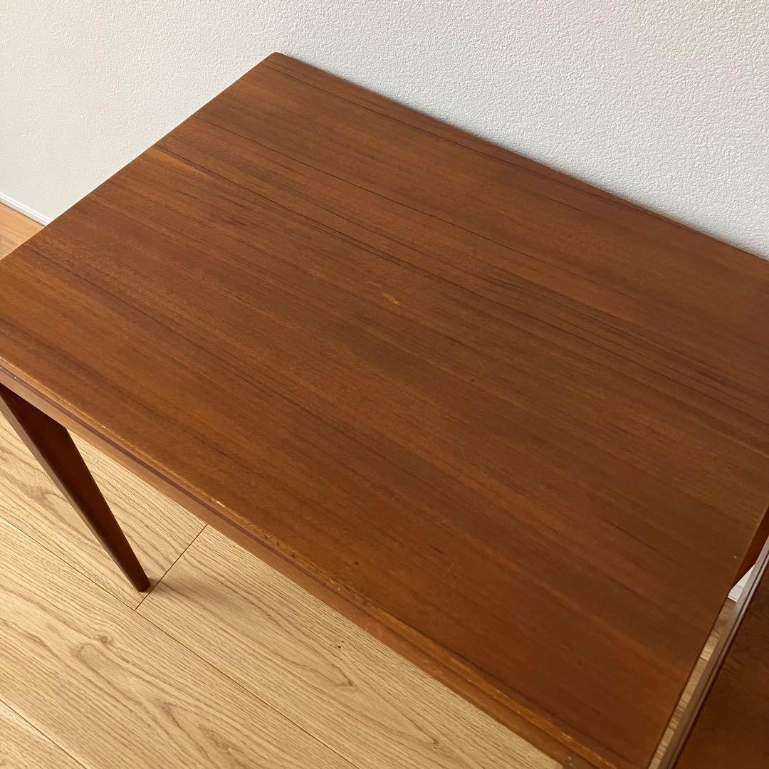 【美品】70B イギリス ヴィンテージ チーク ネストテーブル　家具