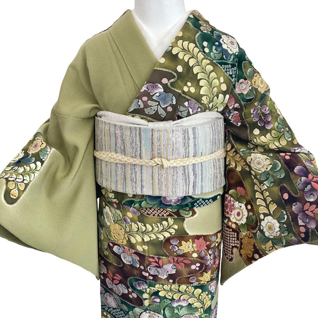 ★あやあや★辻ヶ花 訪問着 正絹 フルセット 入学式 卒業式 NO400