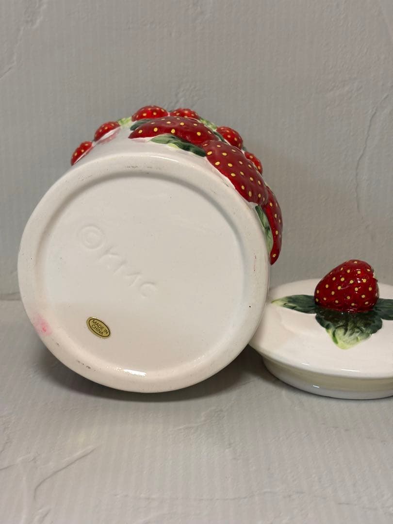 イチゴのキャニスター　 3点セット