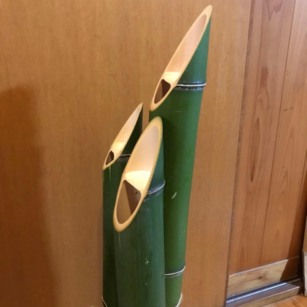 門用青竹　18本 笑い竹　かわちゃん