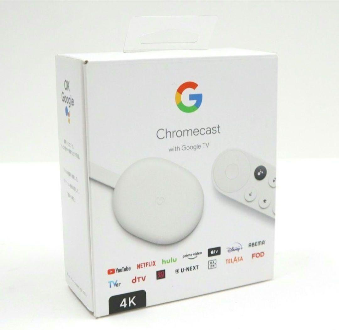 Chromecast with Google TV 4K 美品 GA01919