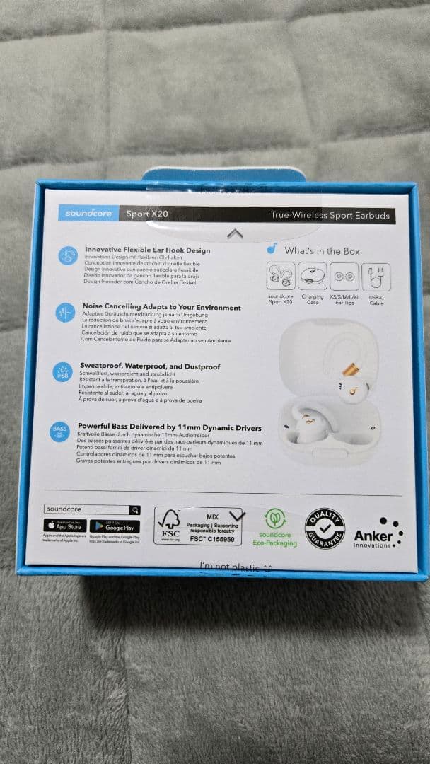 イヤホン Anker Soundcore Sport X20