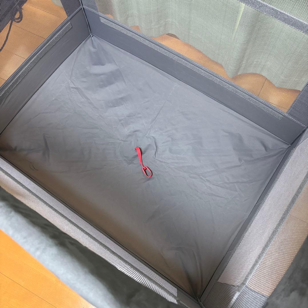 Aprica アップリカ ベビーベッド ココネルエアープラス AB グレー