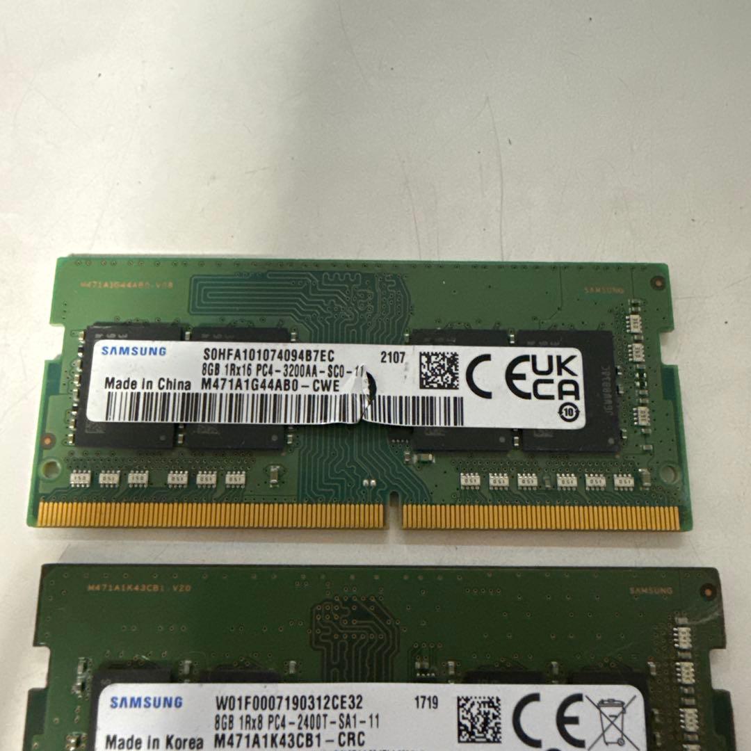 Samsung DDR4 メモリ PC4 8GB 3枚