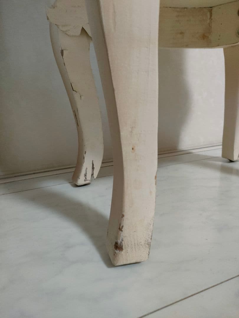 アンティーク ローズ チェスト 電話台 猫脚 家具