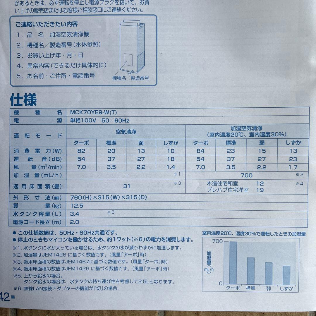 DAIKIN 空気清浄機 HEPAフィルター搭載