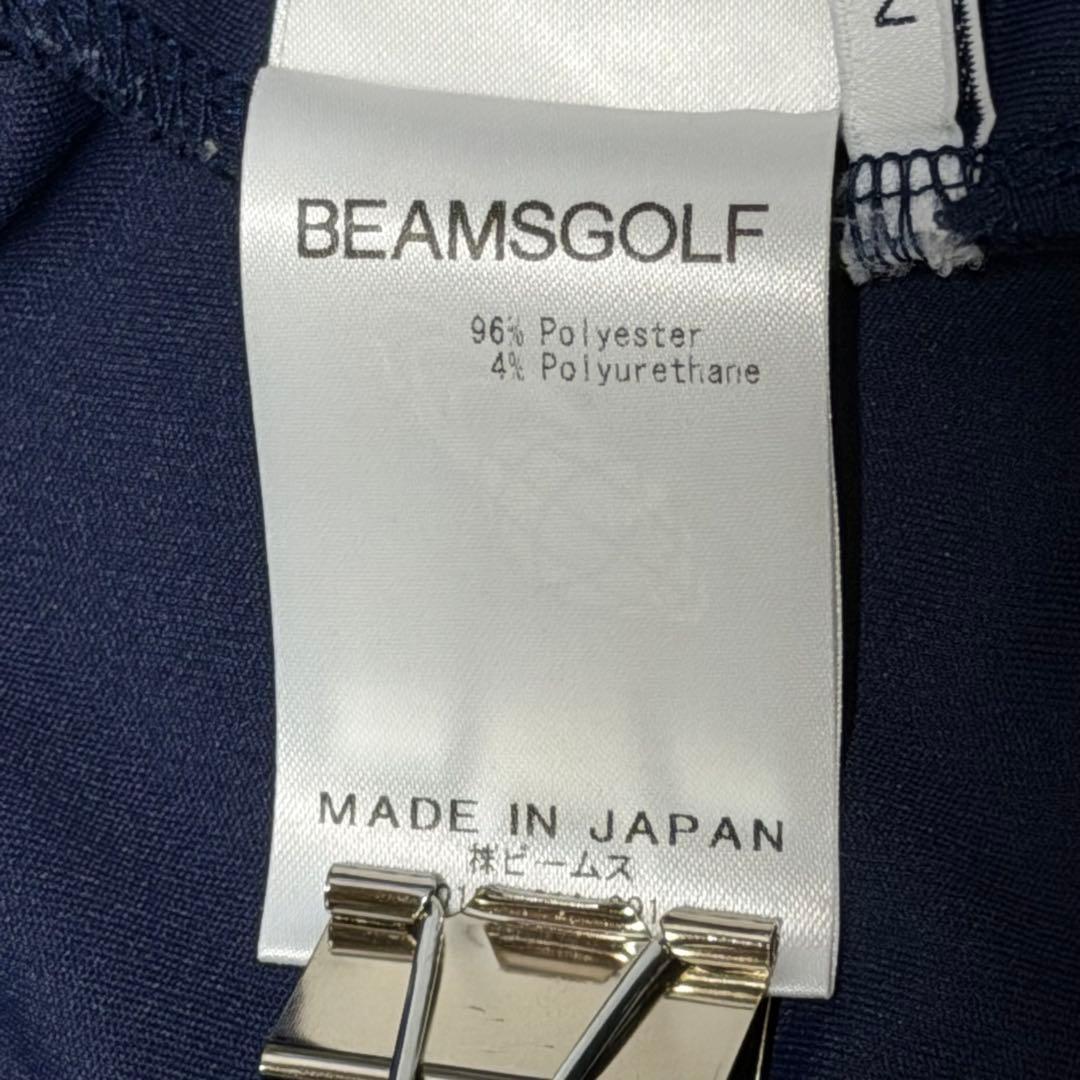 BEAMS GOLF × YALE 半袖ポロシャツ M ネイビー