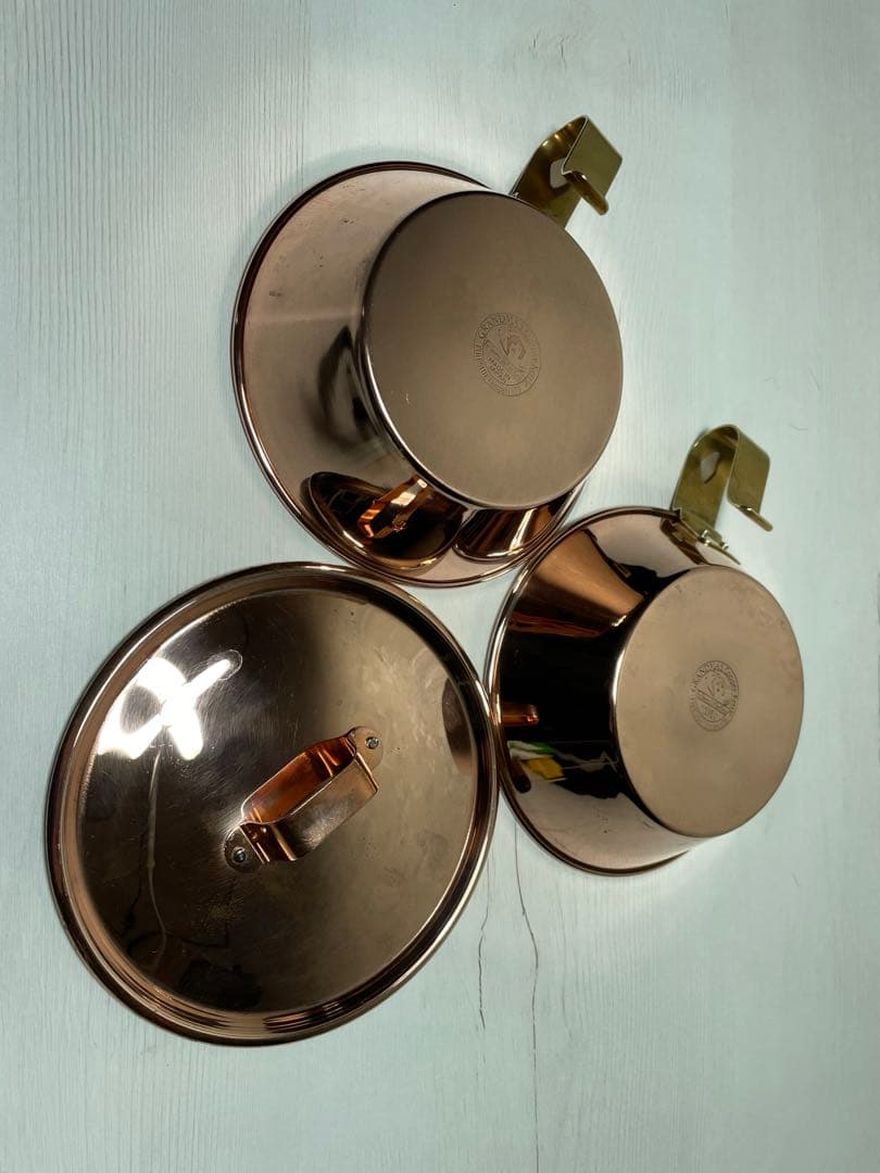 ファイヤーサイド コッパーシェラカップ 500ml 2個 リッド1個 セット