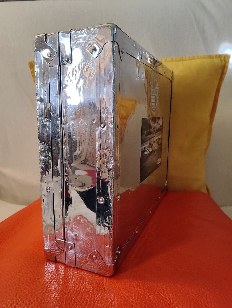 ハンドメイド　アタッシュケース　RIMOWAステッカー付き