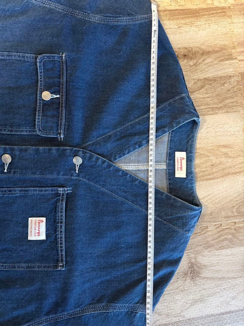 Penney's デニムオーバーオール・カバーオール　セットアップ