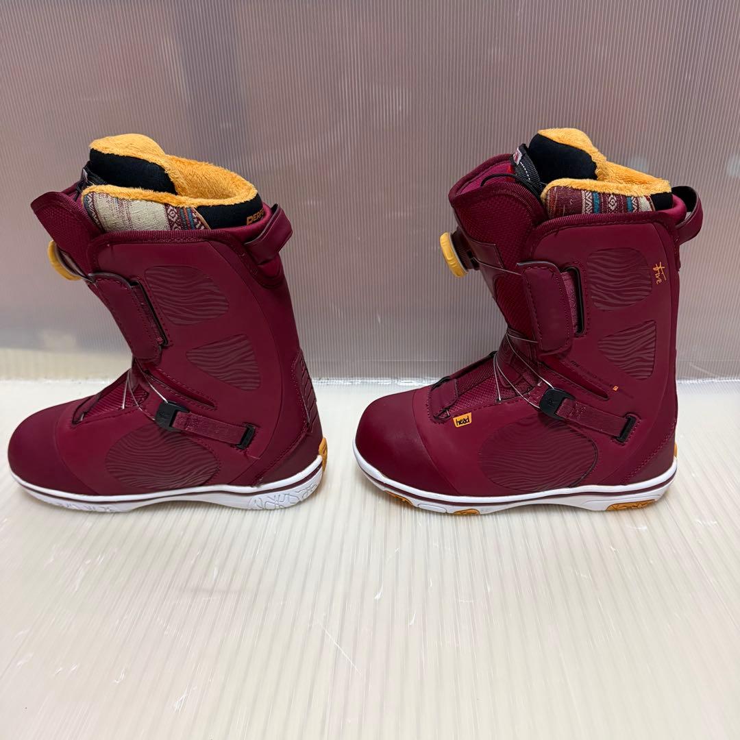 送料無料　ほぼ未使用　head ヘッド　ブーツ　FIVE 　BOA 23.5cm