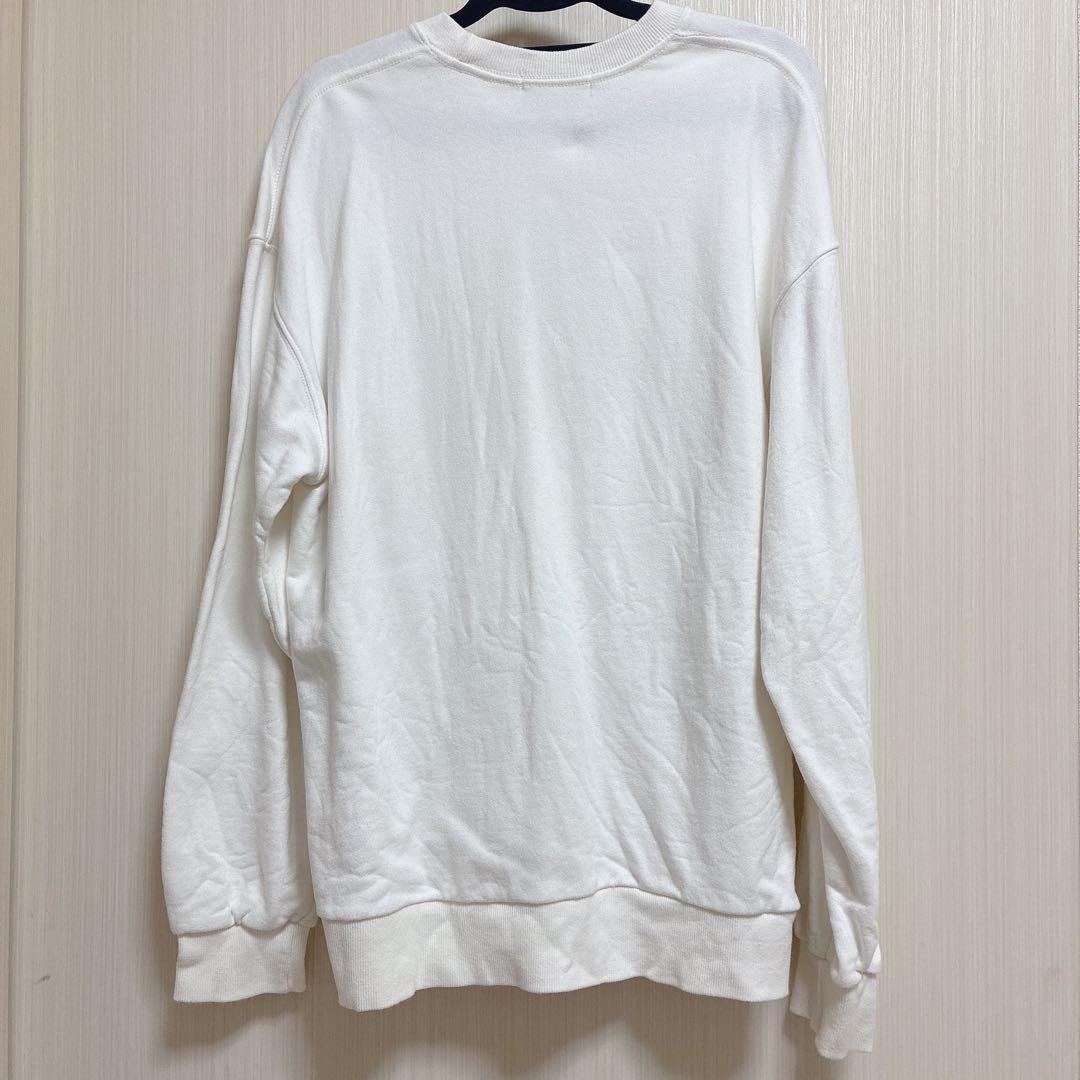 トライアングルロゴトレーナー スウェット PRADA ホワイトプラダ