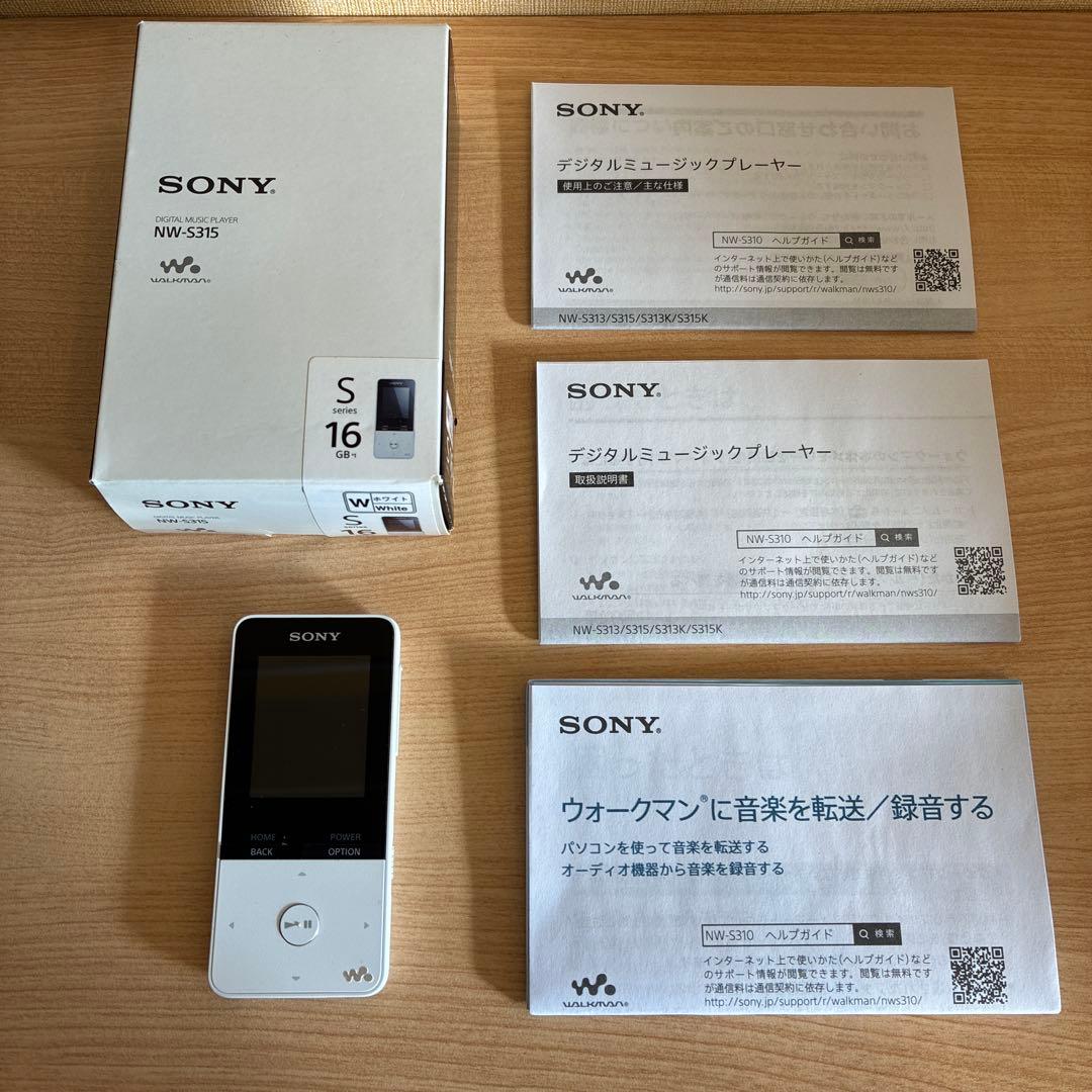 SONY NW-S315 デジタルミュージックプレイヤー