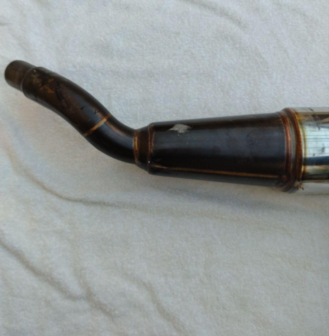 dトラッカー ロケッツマフラー　カチアゲ