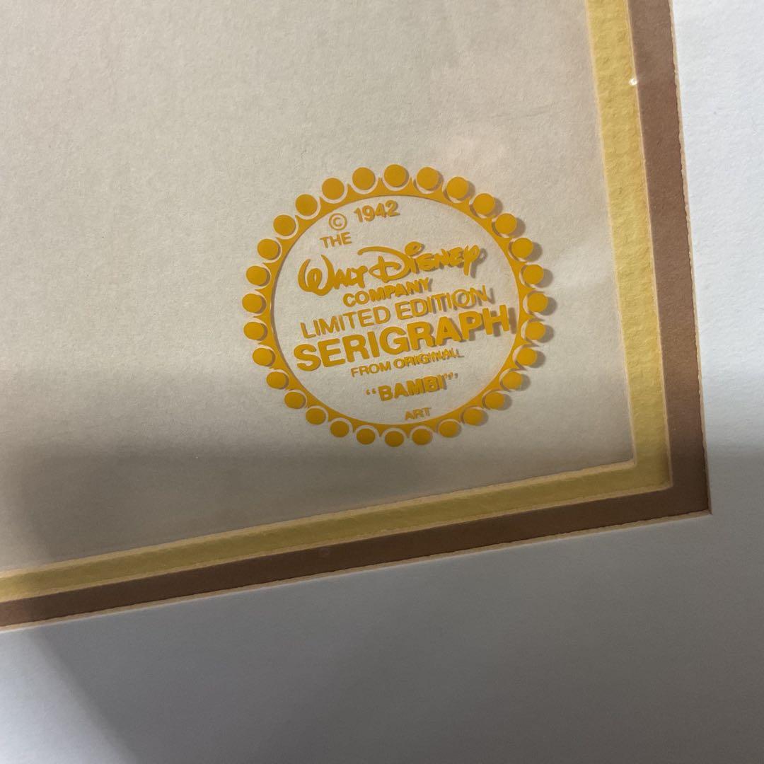 ☆開店セール☆レア品 良品 ディズニー バンビ とんすけ リミテッドエディション