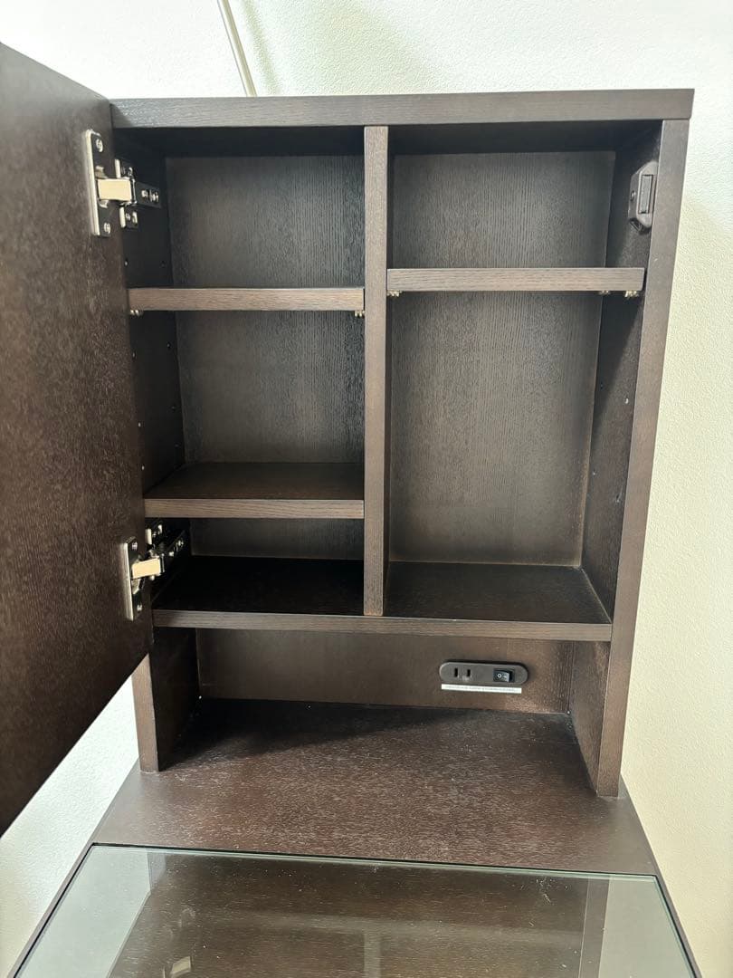 【2/1 23:59まで】ニトリ　一面鏡ドレッサー【送料込　椅子別売り】