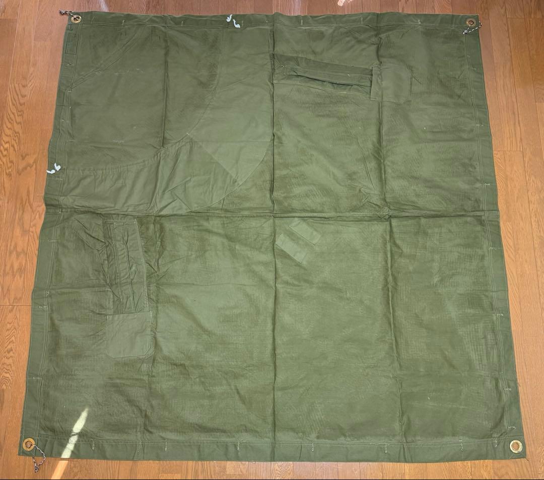 ルーマニア軍幕（オリーブ）3枚セット