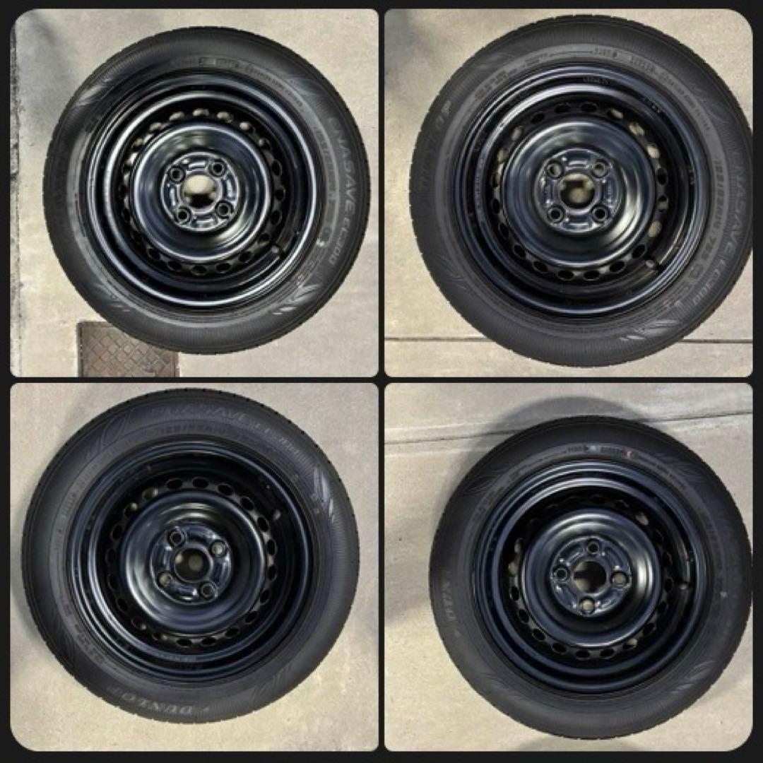 DUNLOP ENASAVE EC300 14インチタイヤセット　中古