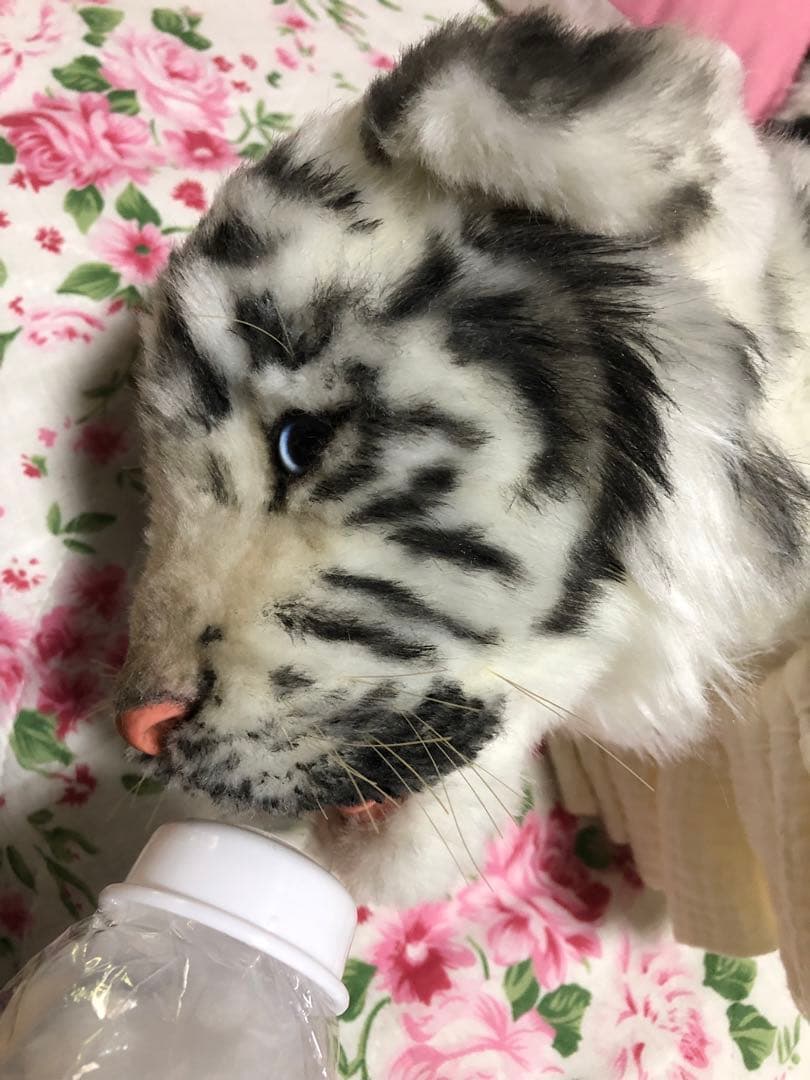 ホワイトタイガー ぬいぐるみ⭐️リボーンドール⭐️海外作家