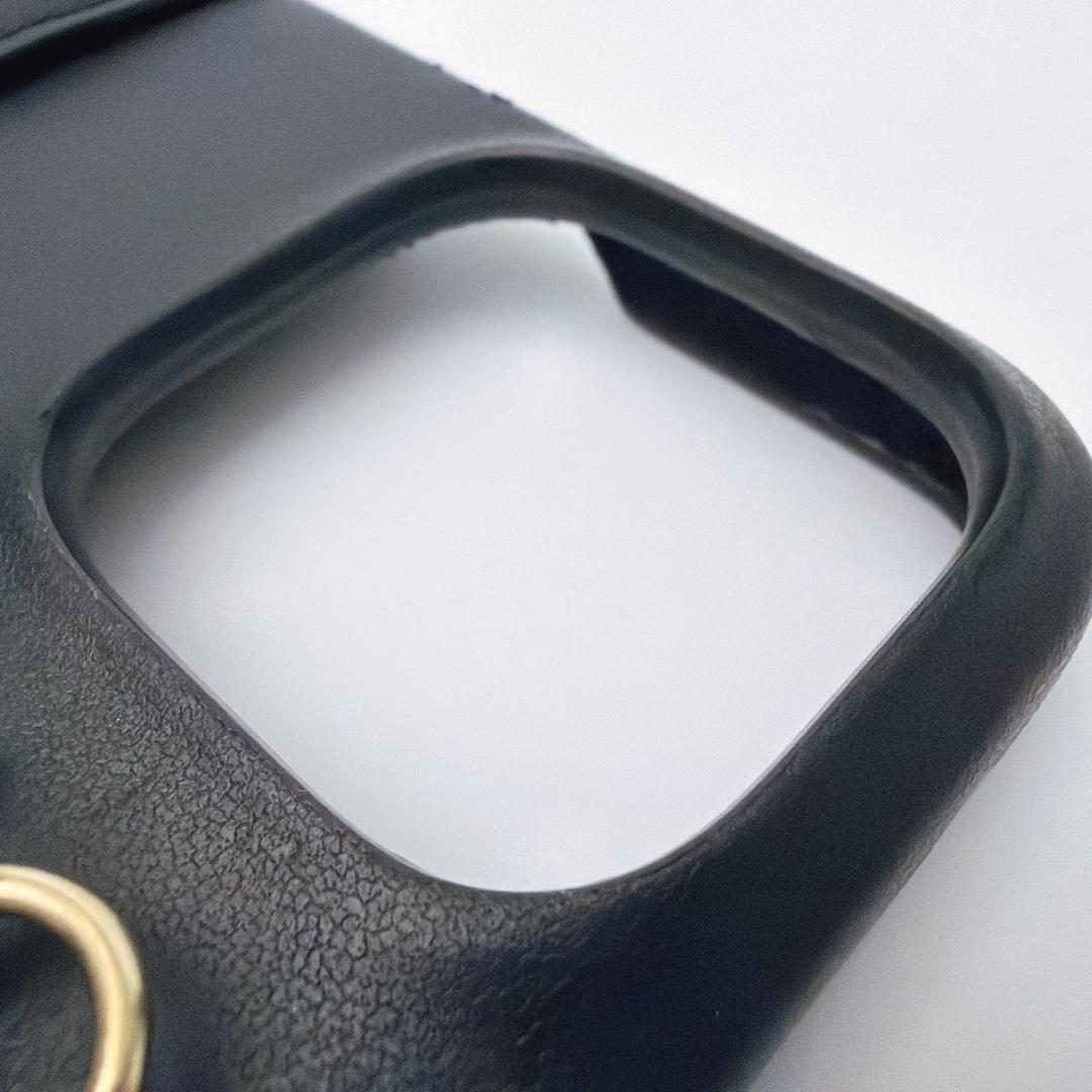 Dior ディオール カナージュ iPhone15Pro スマホケース ブラック