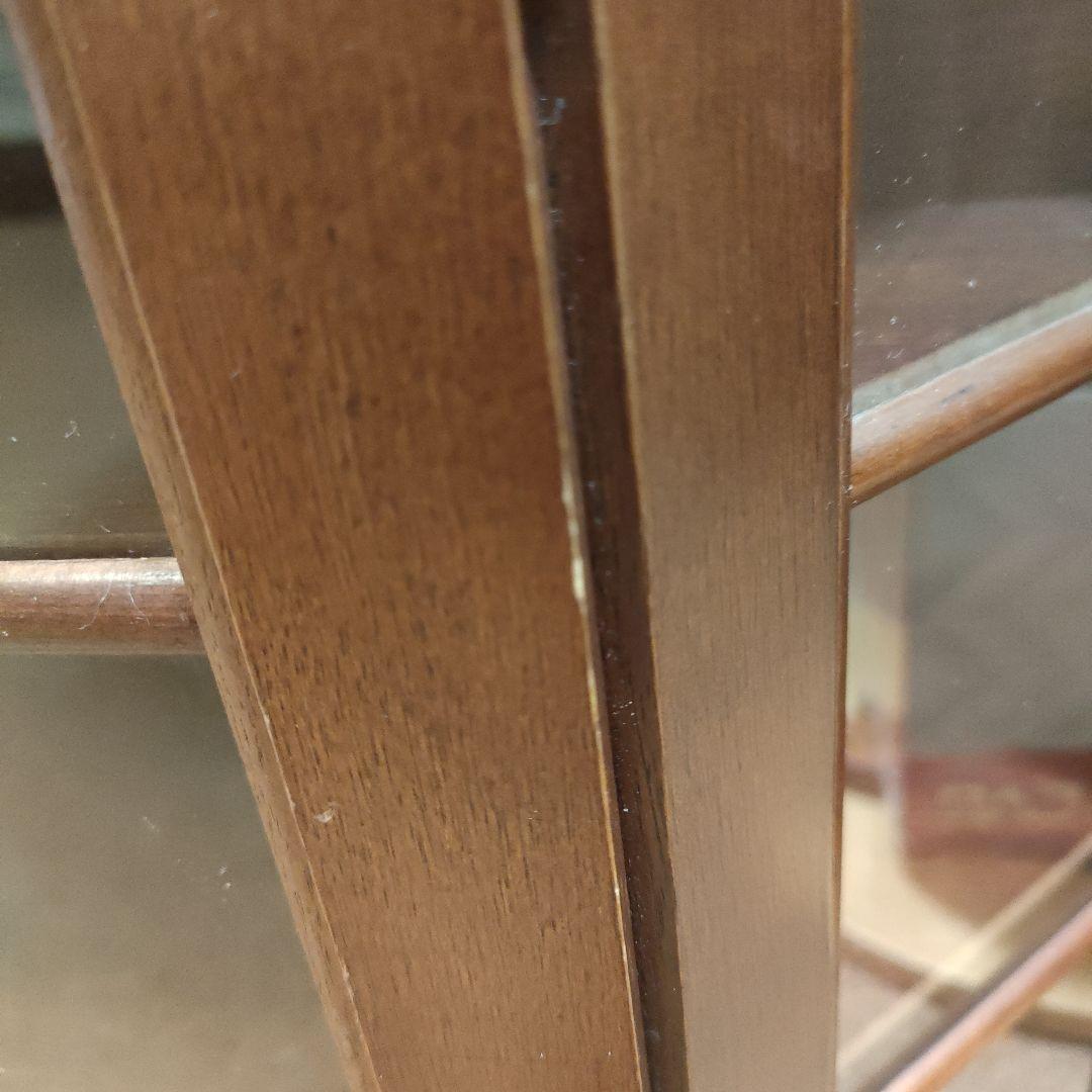 【直接お渡し可】木製 キャビネット アンティーク 飾り棚 壁掛け