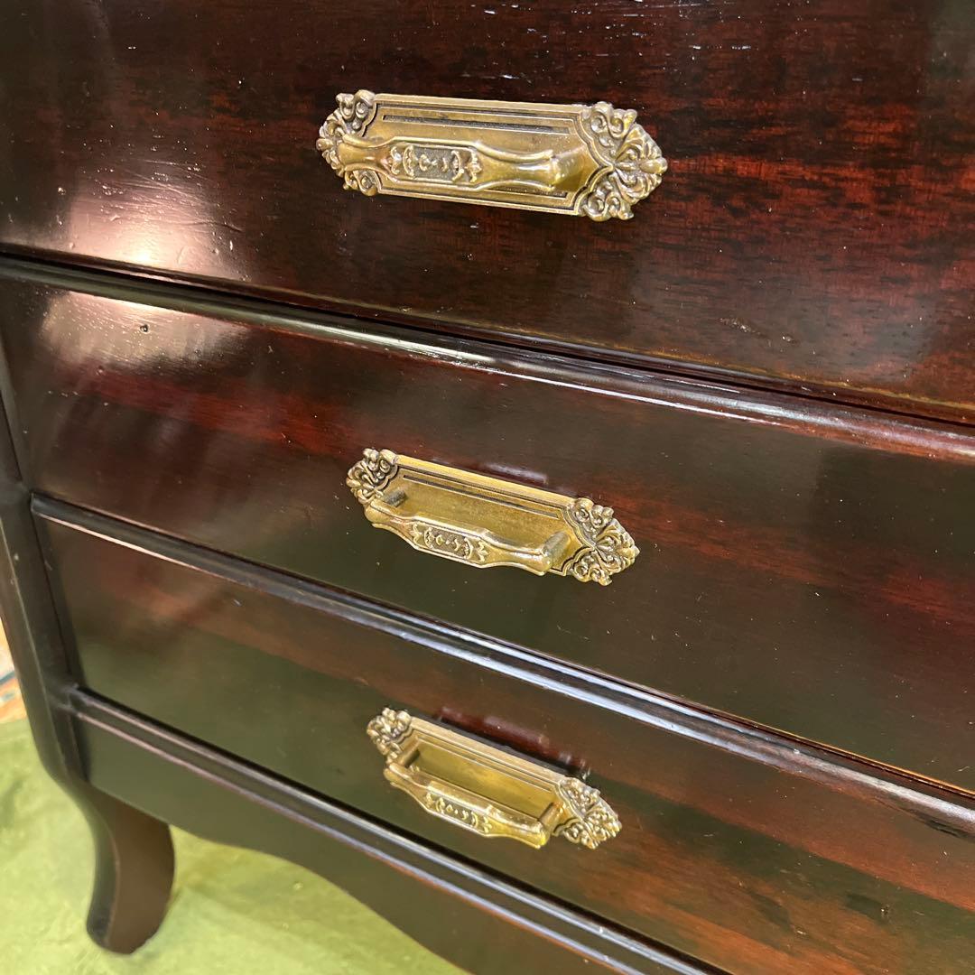 ヴィンテージ ニチハン　アンティークPT ３DR 　キャビネット　昭和レトロ