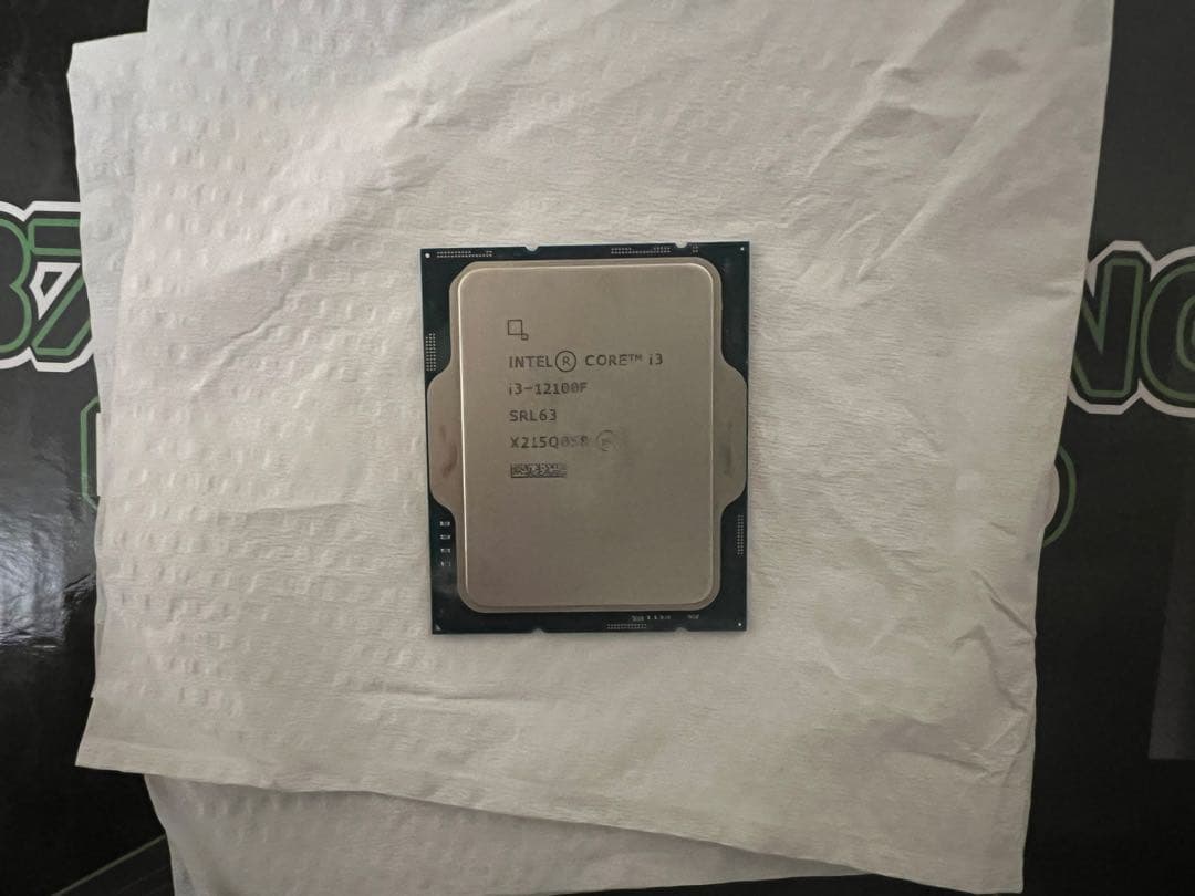 Intel Core i3-12100F 12世代 CPU LGA1700