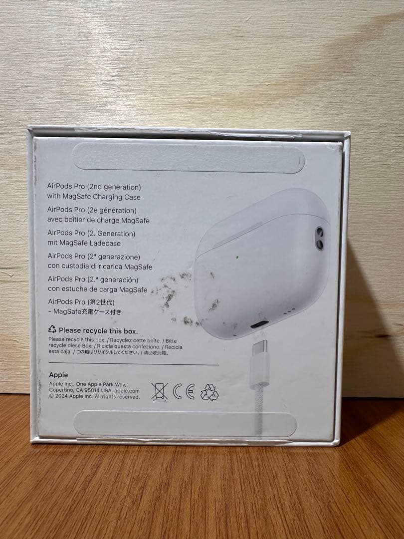 【美品】 AirPods Pro 第2世代 MTJV3J/A 4TV0C